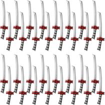 Pacote de 32 espadas ninja infláveis Fahacop para crianças de Halloween