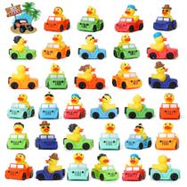 Pacote de 32 Rubber Duck XY-WQ para brinquedo de banho Jeep Duck Baby Pacote de 32 Rubber Duck XY-WQ para brinquedo de banho Jeep Duck Baby