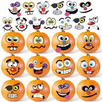 Pacote de 36 adesivos de decoração de abóbora para o Halloween