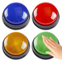 Pacote de 4 Answer Buzzers IBLESSU para jogos de curiosidades e sala de aula para crianças