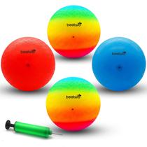 Pacote de 4 Dodgeball Kickball Playground Balls Beetwo de 8,5 polegadas