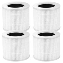 Pacote de 4 filtros de reposição para purificador de ar para LEVOIT Core Mini