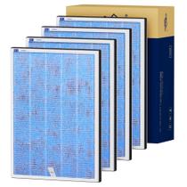 Pacote de 4 soluções de membrana de filtro de purificador de ar MSA3/MSA3S Pacote de 4 soluções de membrana de filtro de purificador de ar MSA3/MSA3S