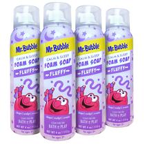 Pacote de 4 x 113 ml de sabonete de espuma Mr. Bubble Calm & Sleep Pacote de 4 x 113 ml de sabonete de espuma Mr. Bubble Calm & Sleep