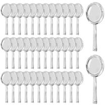 Pacote de 40 mini lentes de aumento portáteis de plástico, lupa 5X Pacote de 40 mini lentes de aumento portáteis de plástico, lupa 5X