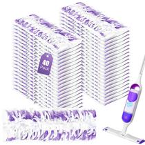 Pacote de 40 recargas de esfregões descartáveis para Swiffer PowerMop