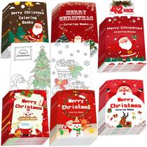 Pacote de 42 livros para colorir Mczan Christmas Holiday Kids