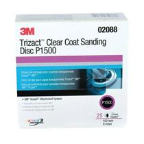 Pacote de 5 discos trizact p1500 e p3000 3m Pacote de 5 discos trizact p1500 e p3000 3m