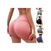 Pacote de 5 shorts sem costura com formato de flexão e levantador de bunda