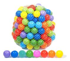 Pacote De 50 Bolinhas Coloridas Para Festa Infantil