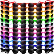 Pacote de 50 óculos de sol Party Favor Oleitodh Neon com UV400 Pacote de 50 óculos de sol Party Favor Oleitodh Neon com UV400
