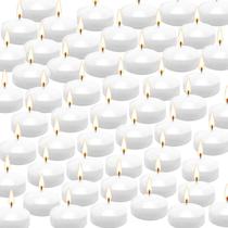 Pacote de 50 velas flutuantes brancas de 5 cm de diâmetro - CLTNIKET Pacote de 50 velas flutuantes brancas de 5 cm de diâmetro - CLTNIKET
