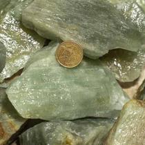 Pacote de 5kg de Onix Verde Pedra Bruta Natural para Lapidar - Atacado