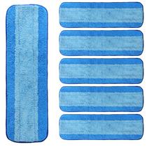 Pacote de 6 almofadas de limpeza de microfibra para Bona Mop 45 cm AMavins