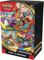 Pacote de 6 Boosters do Jogo de Mesa Pokémon Mega Evolução Pacote de 6 Boosters do Jogo de Mesa Pokémon Mega Evolução