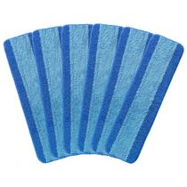 Pacote de 6 esfregões de microfibra para piso de madeira Bona Mop de 45 cm