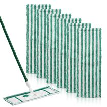 Pacote de 6 esfregões Mop Refill para esfregões de microfibra úmidos e secos Libman