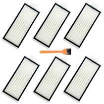 Pacote de 6 filtros de substituição compatível com Roborock Q7 Pacote de 6 filtros de substituição compatível com Roborock Q7