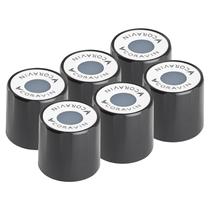 Pacote de 6 tampas de rosca Coravin para acessórios Wine Systems
