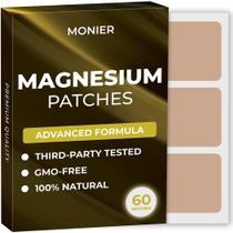 Pacote de 60 adesivos de magnésio MONIER para mulheres e homens