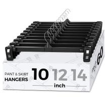 Pacote de 60 Hangers Titan Mall Space Saving para calças e shorts Pacote de 60 Hangers Titan Mall Space Saving para calças e shorts