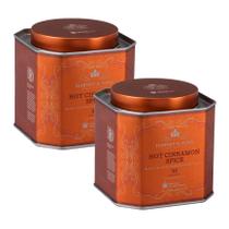 Pacote de 60 sachês de chá Harney & Sons Hot Cinnamon Spice