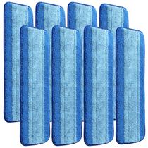 Pacote de 8 almofadas de limpeza de microfibra Gazeer compatíveis com Bona