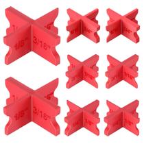 Pacote de 8 Deck Spacer Saillong com 4 espessuras de plástico de 1,6-6,4 mm