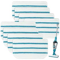 Pacote de 8 esfregões de reposição Steam Mop Pads para Black+Decker SM1600 Pacote de 8 esfregões de reposição Steam Mop Pads para Black+Decker SM1600