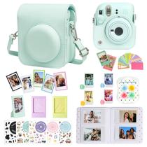 Pacote de acessórios CAIYOULE para Fujifilm Instax Mini 12 - Verde menta