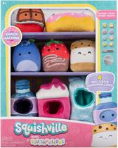 Pacote de acessórios Squishville Squishmallows Snack Machine Kids