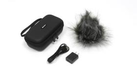 Pacote de acessórios Zoom APH-4e para H4essential com pára-brisas e estojo Pacote de acessórios Zoom APH-4e para H4essential com pára-brisas e estojo