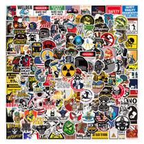 Pacote de adesivos: 200 unidades de capacete, soldagem, segurança elétrica, H Pacote de adesivos: 200 unidades de capacete, soldagem, segurança elétrica, H