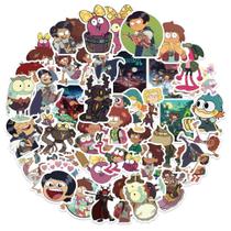 Pacote de adesivos Amphibias Anime, 50 unidades à prova d'água para laptop