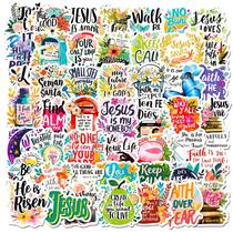 Pacote de adesivos, Bíblias, textos, frases curtas, inspiradoras