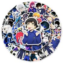 Pacote de adesivos Blues Locks Anime Waterproof Vinil 50 unidades