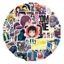 Pacote de adesivos Buckets List of Deads Anime 50 unidades de 5-8 cm
