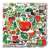 Pacote de adesivos Caterpillar Cartoon Insect Vinyl 50 unidades Pacote de adesivos Caterpillar Cartoon Insect Vinyl 50 unidades