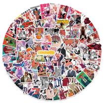 Pacote de adesivos Chainsaws Mans Anime 100 unidades de 3-8 cm