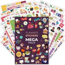 Pacote de adesivos Clever Fox Mega 2000+ Small Planner Small Planner