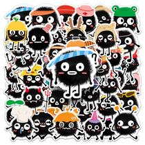 Pacote de adesivos Coals Balls Expressions Anime, 50 unidades/pacote