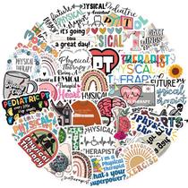 Pacote de adesivos de fisioterapia, vinil impermeável, 50 unidades