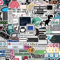 Pacote De Adesivos De Programação Engraçados, À Prova D'água, Java, Nuvem, Idioma, Internet,