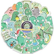 Pacote de adesivos Dinosaur Anime Waterproof Vinyl 50 unidades