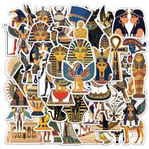 Pacote de adesivos do Egito Antigo, 50 unidades de vinil Pyramid Pharaoh