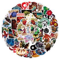 Pacote de adesivos Dungeons & Dragons Anime 50 unidades 4-7 cm Pacote de adesivos Dungeons & Dragons Anime 50 unidades 4-7 cm