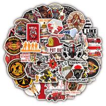 Pacote de adesivos Fire Hero Fire Fighter Anime 50 unidades Pacote de adesivos Fire Hero Fire Fighter Anime 50 unidades