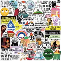 Pacote de adesivos Funny Meme Prank Humor Graffiti Vinyl 300 unidades
