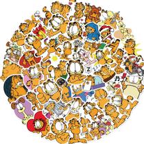 Pacote de adesivos Garfields Anime Waterproof Vinyl 50 unidades