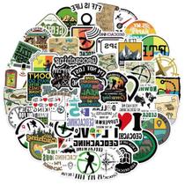 Pacote de adesivos GeoDetection Treasure Hunting Geocaching Anime